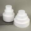 4/6/8/10 Inch Cake Foam Mould Ps Foam Flower Decor Cake Dummy Practice Sugarcraft Model Lightweight Diy Decorations