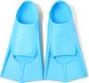 High Quality Silicone Child Short Floating Swim Fins Professional Comfortable Assisting In Learning Underwater Swimming