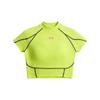 HeatGear® Elite Neolast High Neck Short Sleeve Comfortable T-Shirt Women Tops 6014710-394