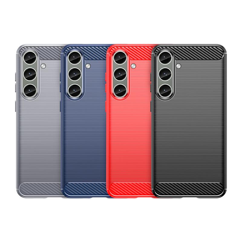 For Cover Samsung Galaxy S24 Plus Case Samsung S24 Plus Capas New Soft TPU Phone Back Bumper Cover Samsung S24 Ultra Plus Fundas