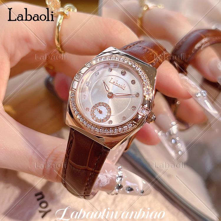 

Labaoli Women s Fashion Waterproof Leather Strap Watch