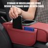 5-in-1 Car Armrest Organizer with Tissue Cup Holder USB Charging Port Ambient Light Car Interior Storage Booster Pad for Most Vehicles Portable Car