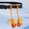 Silicone Ear Plugs Sleep Earplugs Noise Reduction Swimming Earplugs With Rope For Men Women Diving Underwater Ear Plugs