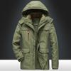 Coat Men's Winter New Loose Padded Coat Men's Medium Long Padded Coat Plus Cashmere Padded Jacket Padded Coat