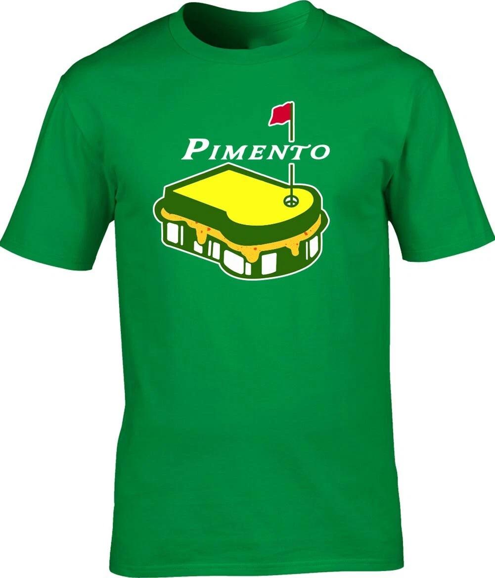 Masters Augusta Tiger Woods PIMENTO CHEESE SANDWICH Long Short Sleeve T-Shirt XXXXL