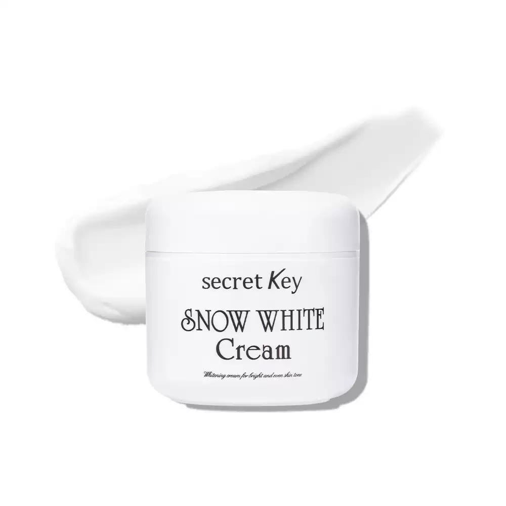 

Secret Key Snow White Cream 50g SecretKey Korean Skin Whitening Quick Snow White Snow Brightening Cream L Whitening Face Cream