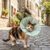 Breathable Pet Recovery Cone Soft Anti Licking Cat Collar Cute Pet Elizabethan Collar  Pet Care