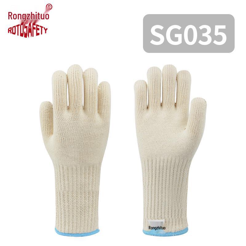 Ohnivzdorné Žáruvzdorné Flexibilní Aramidové Rukavice - Vysoká Teplota a Ochrana proti Řezu