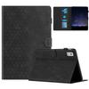 For Lenovo Tab P11 Gen 2 Case Honeycomb Printed Leather Tablet Cover with Card Slot