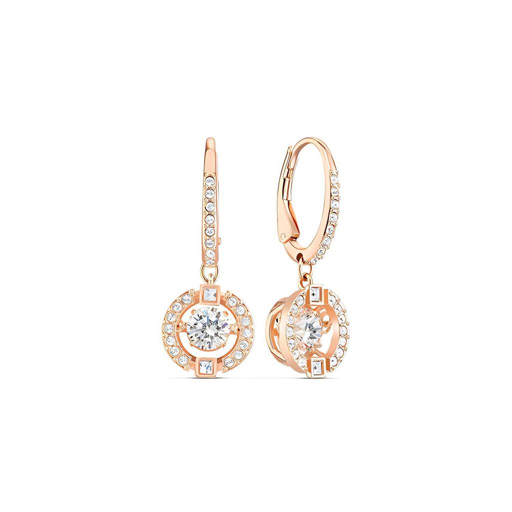 Swarovski Eine schlagendes Herz Rosegoldbeschichtete Ohrringe Damenohrringe 5504753
