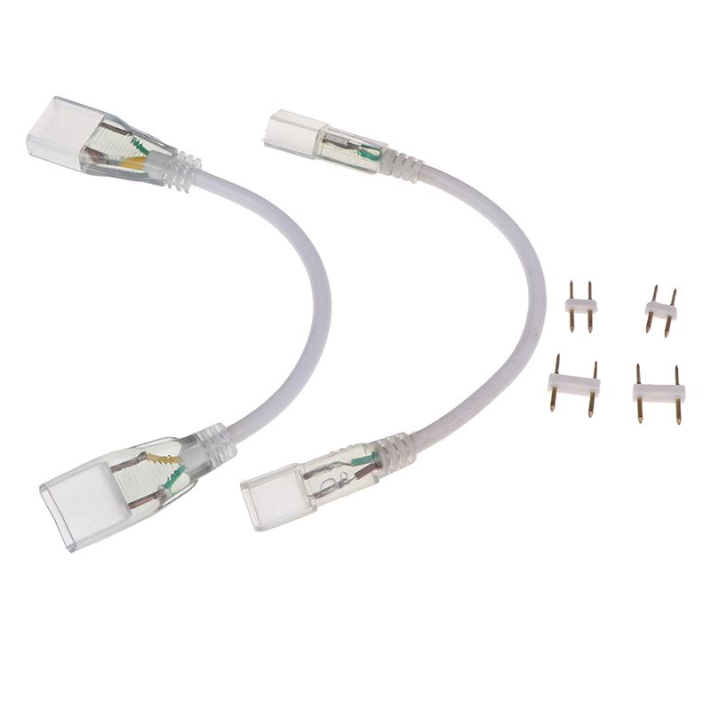 2pinový LED rohový konektor Rgb přímý konektor Střední dvojité konektory