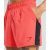Gymshark Pantaloni scurți Sport 5 roz tropical negru A1b3m Kcb2