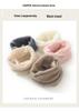 Women's 100% Pure Cashmere Hollow Design Neck Warmer - Solid Color, Early Autumn Style, Outdoor Cold Protection, Knitted Gaiter.