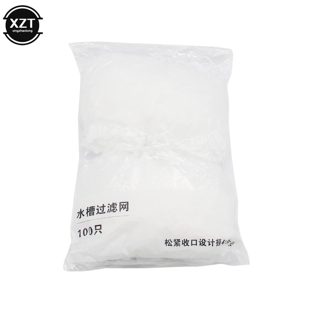 Useful 30/100pcs Sink Filter Mesh Kitchen Trash Bag Prevent The Sink From Clogging Filter Bag For Bathroom Strainer Rubbish Bag