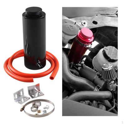 Réservoir de trop-plein d'huile de liquide de refroidissement pour voiture 800 ml avec tuyau et accessoires de montage