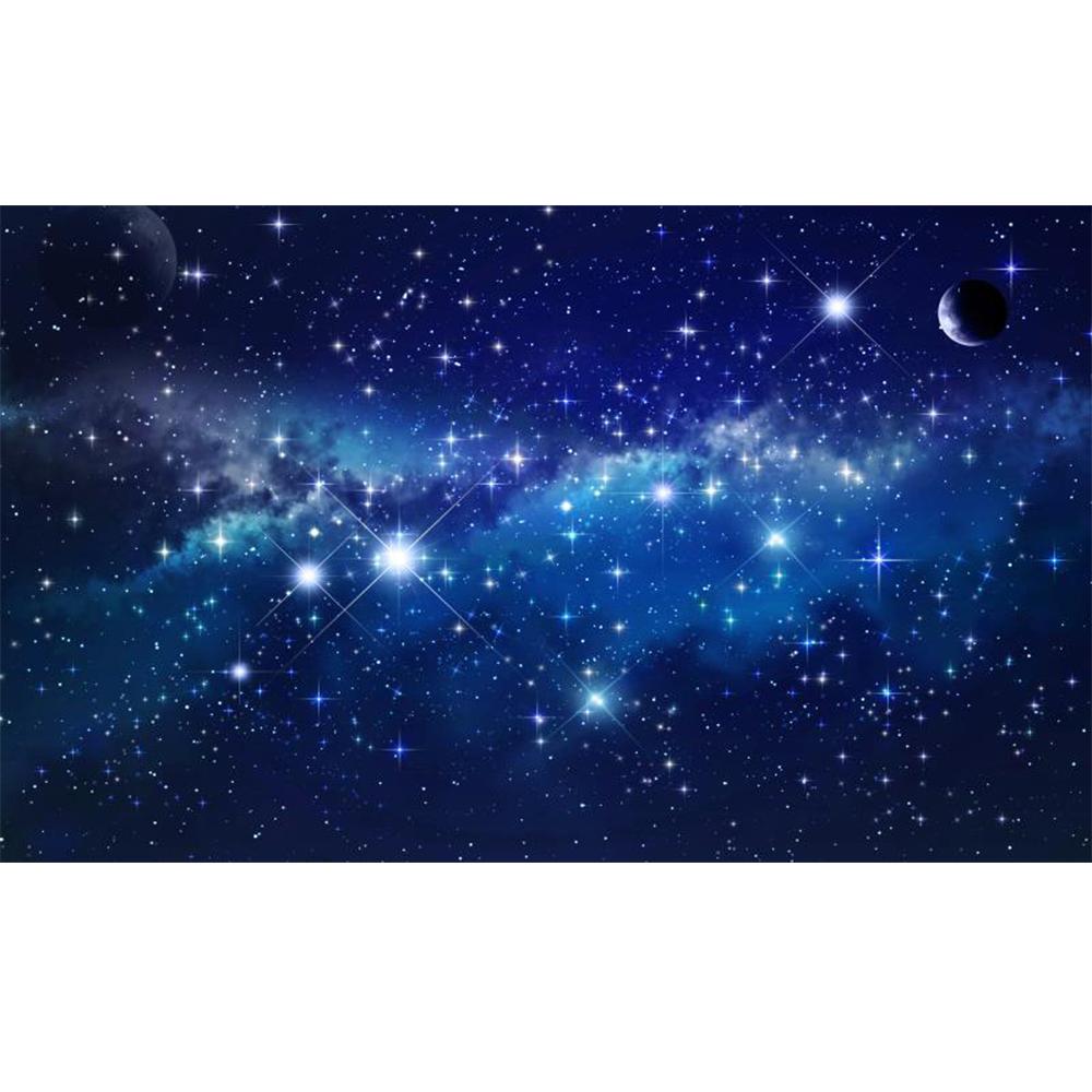 Galaktická kosmická tapeta na strop Tapeta noční oblohy Hvězdy Mlhovina Nástěnná malba Obývací pokoj Ložnice Tapeta