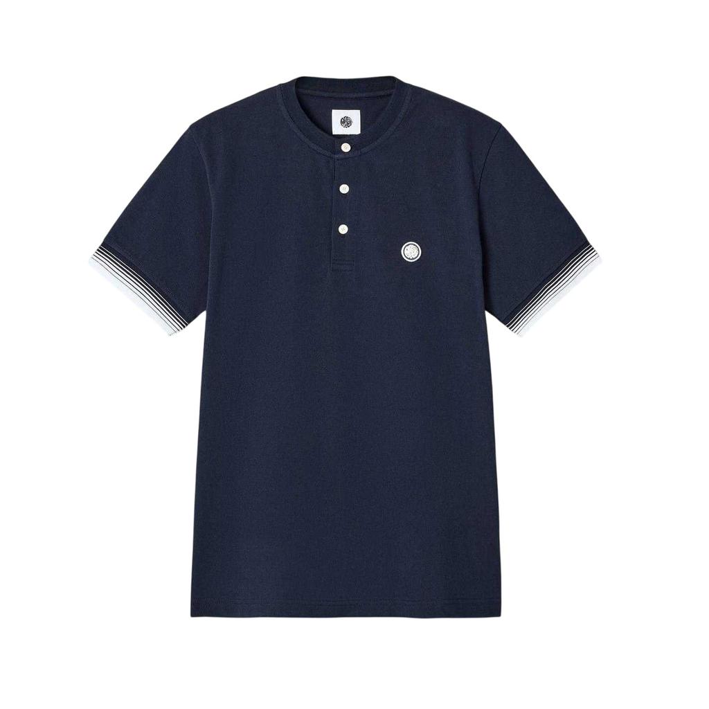 Pretty Green Mens Henley Regular T-Shirt