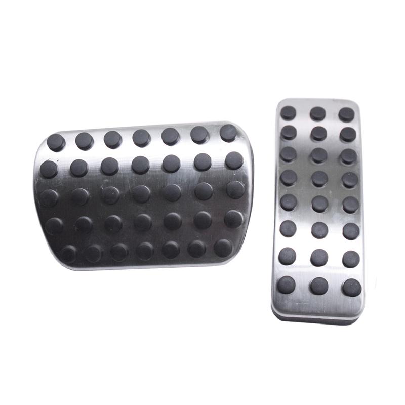 Hot Interior Mouldings Gas Accelerator Brake Pedal Cover For Mercedes Benz AMG A B GLA ML GL R W176 W245 W246 W251 W164 W166 Gas