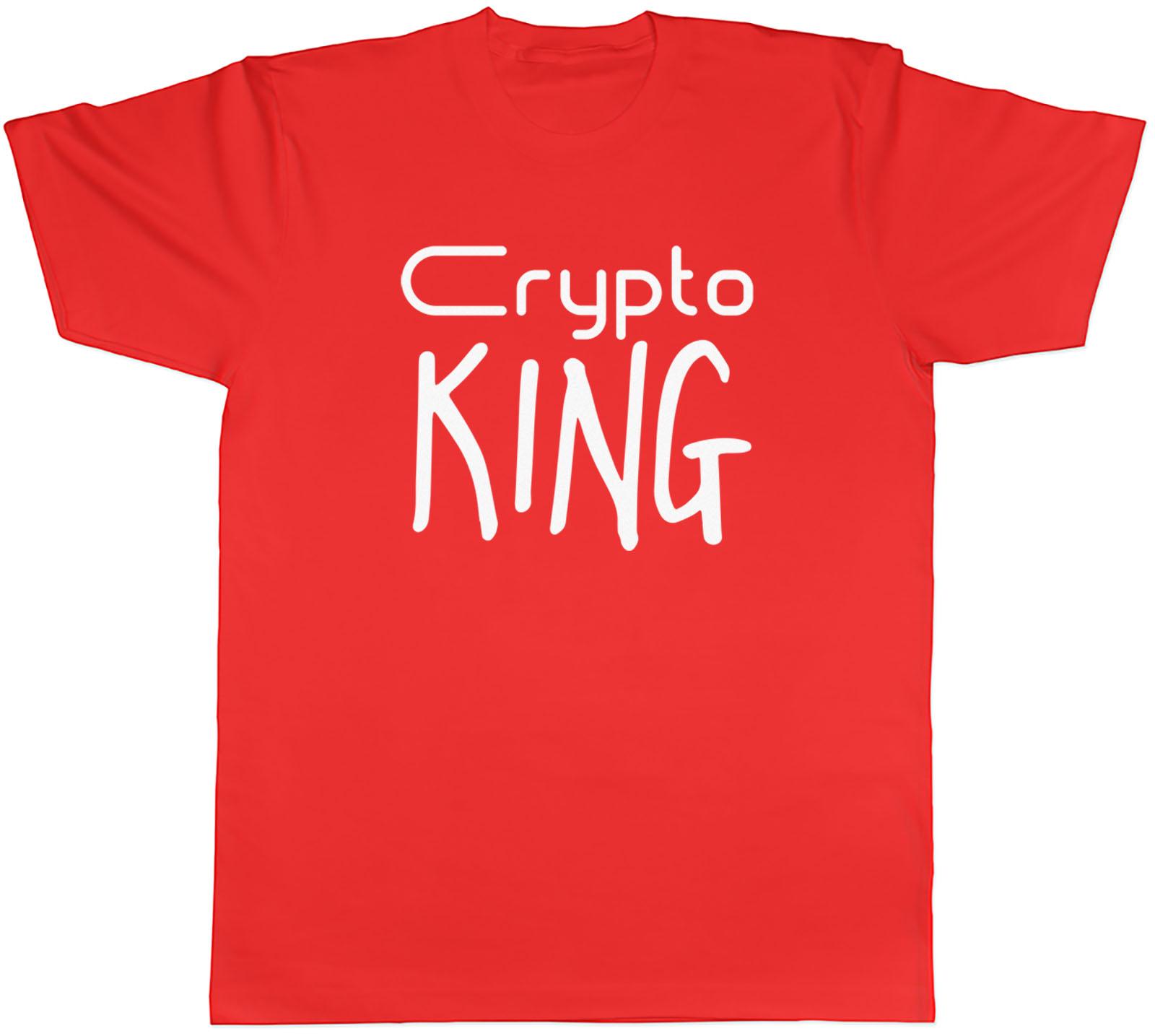 Crypto King Unisexs Unisex TShirt Tee S
