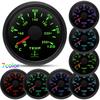 Automobile Car 52mm Water Temperature Gauge 7 Color light 0~120℃/30~250℉ Pointer Water Temp Meter for Marine Boat 12V24V
