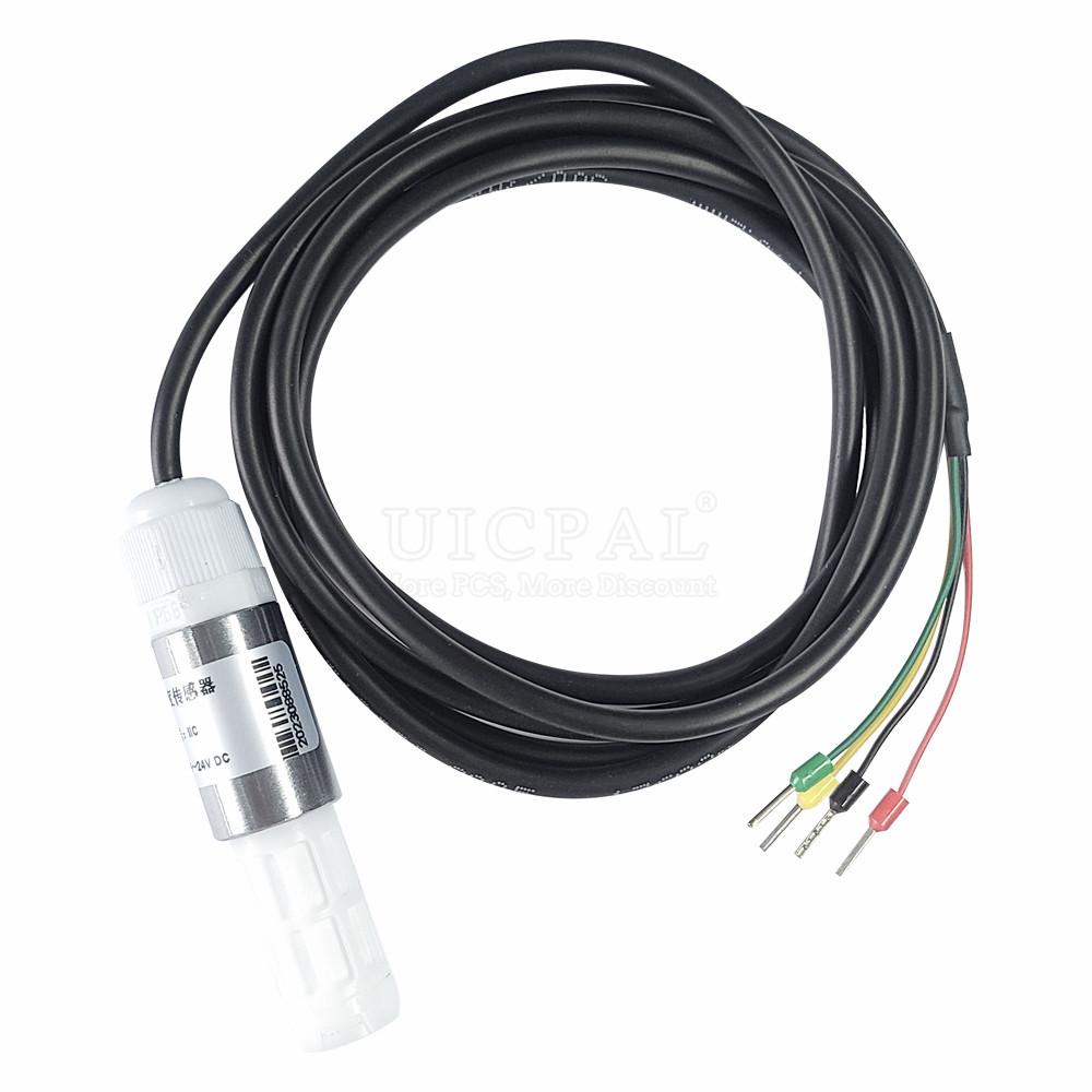 RS485 Temperature Humidity Sensor Probe Cable SHT40 PE Shell Digital Capacitance Sensors for Greenhouse 2M Length I2C Output