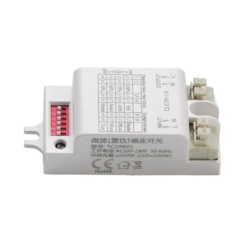 Microwave Radars Motion Sensors Infrared Sensors Switches High Sensitive Motion Sensors Light Switches Anti-interference