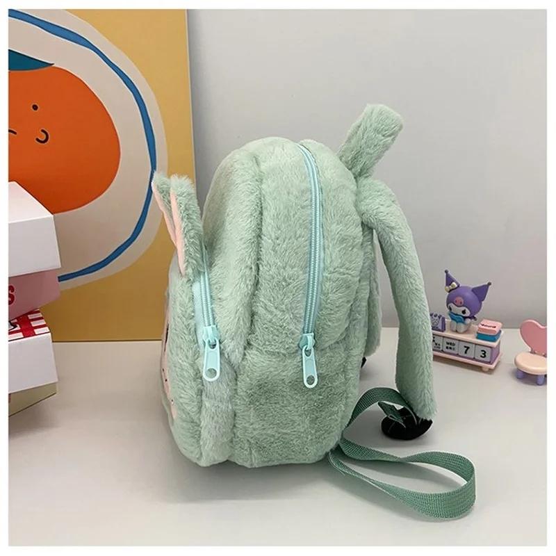 Cartoon Figure Labubu Backpack Bags Children School Bags Kawaii Labubu Bag Zimomo Schoolbag Girls Boys Outdoors Storage Bag Gift