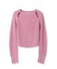 AVANDRESS Ribbed Cut-Out Knit Ivory
