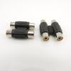 2 RCA żeńskie złącze AV Mini do 2RCA żeńskie złącze adaptera przedłużającego gniazdo konwertera audio-wideo Q1