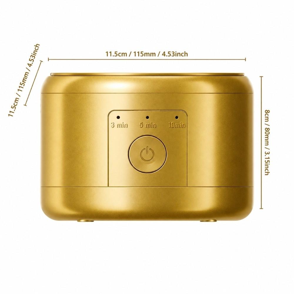 USB Rechargeable Ultrasonic Braces Cleaning Machine Denture Cleaner Machine Denture Storage