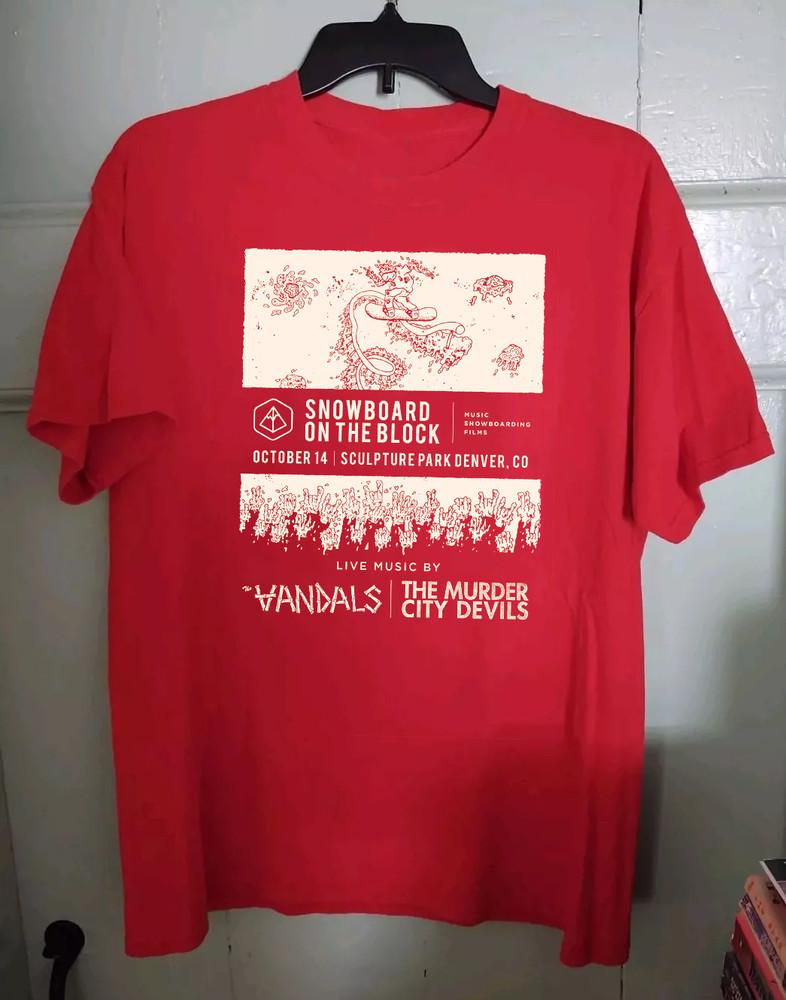 The Vandals The Murder City Devils Band Live Concert T Shirt Size S-5XL FH850 Unisex T-Shirt S