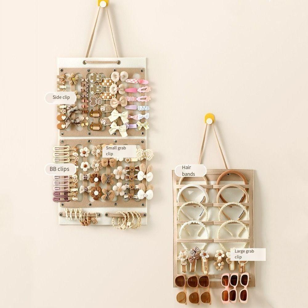 Space Saving Headband Holder Wall-Mounted Jewelry Storage Bracket  Hair Rope