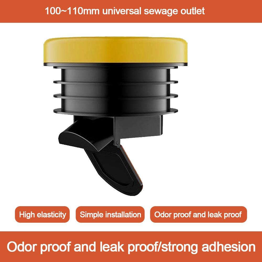 Quick Setups Toilet Flange Leak-Proof Prevent Backflow Valve Toilet Bowl Flange Anti-backflow Convenient