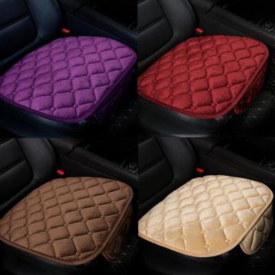 Housse de siège de voiture d'hiver pour rester au chaud Peluche Protecteur de siège auto Matelas de siège auto universel Fourgon