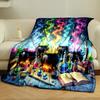 Magical Cauldrons and Potions print blanket soft and cozy perfect for the living room bed sofa or a nap,gift