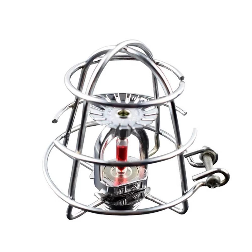 New Silver Fire Sprinkler Head Guard Iron/steel Anti-collision Sprinkler Bracket Protective Shield Extinguishing System