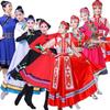Mongolian Ethnic Dance Performance Costume Set