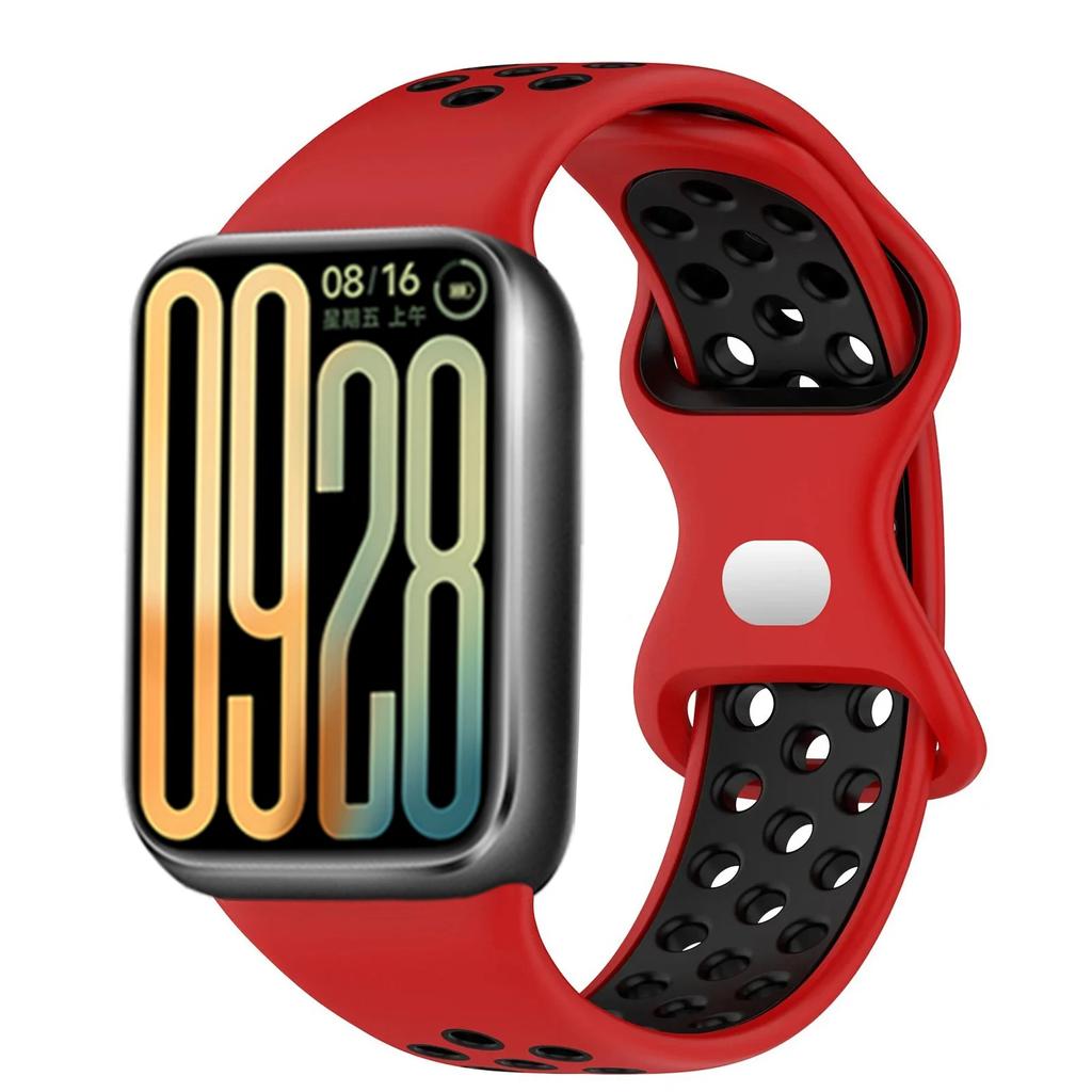 Soft Silicone Strap for Xiaomi Mi Band 8 Pro/9 Pro Sports Breathable Bracelet Wristband for Redmi Watch 6 5 4 Correa Accessorise