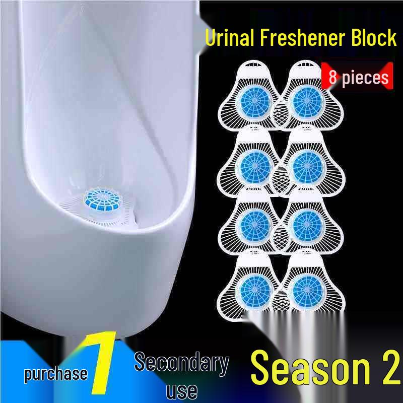 Men s Urinal Deodorizing Mat with Fragrant Block
