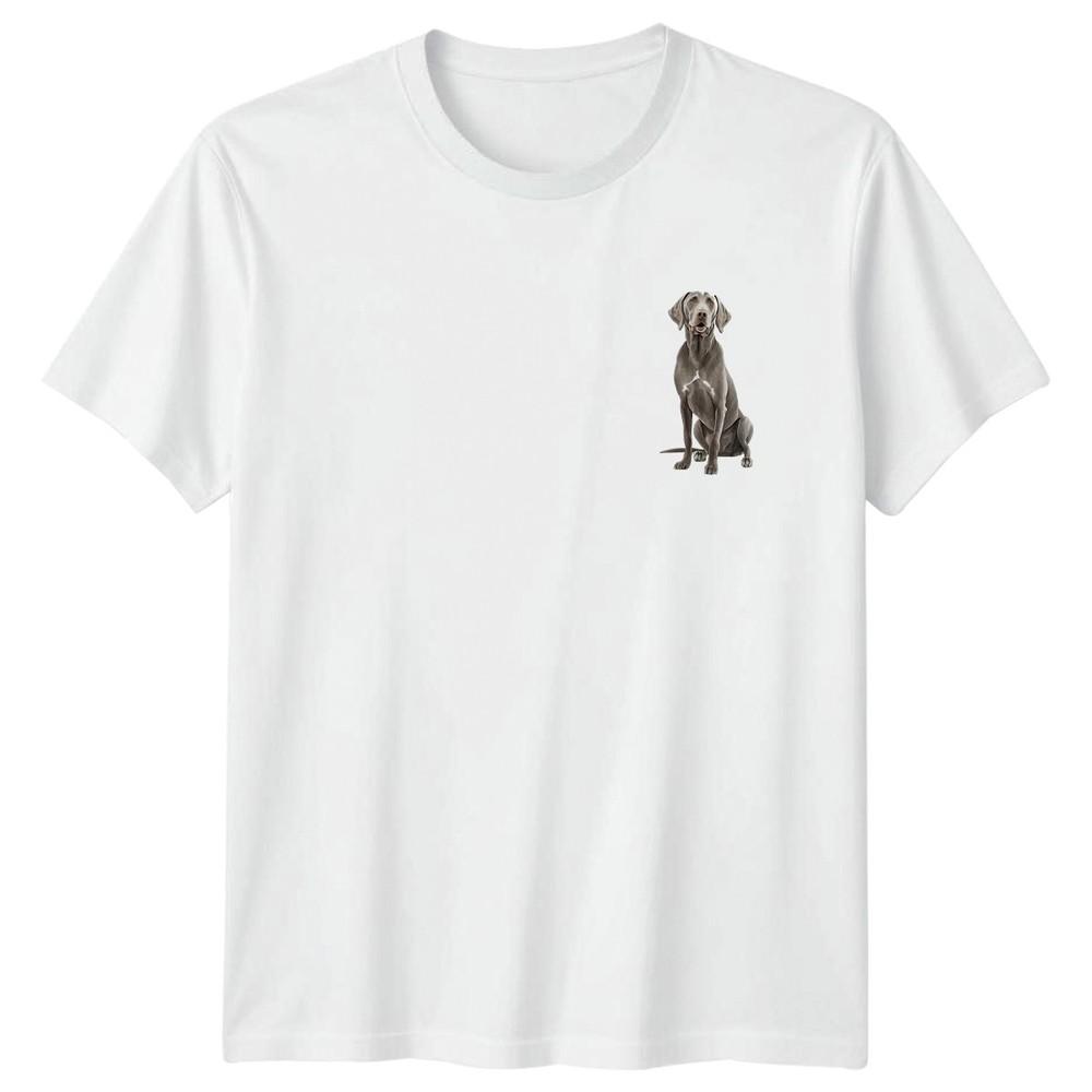 Weimaraner Dog Animals Unisexs TShirt Unisexs Graphic Tee Unisex Top S