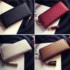 Stylish Long Zipper Wallet For Women With Trendy Tassel Design In Elegant Colors