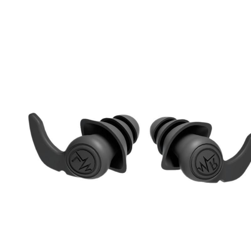 

Noise-reducing Earplugs Specifically for Sleep and Relaxation. Silky Silicone Earplugs That Block Out Noise and Prevent Disturbing Sounds. чёрный