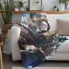 Video Game Honkai Star Rail Phainon Blanket Warm And Soft Suitable For Bedroom Living Room Sofa Bed Office Travel Camping