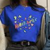 New Hot Fashion Heartstopper Regiment Printed T-Shirt Women's Fashion Casual Personalized Heartstopper Round Neck T-Shirt Shirt