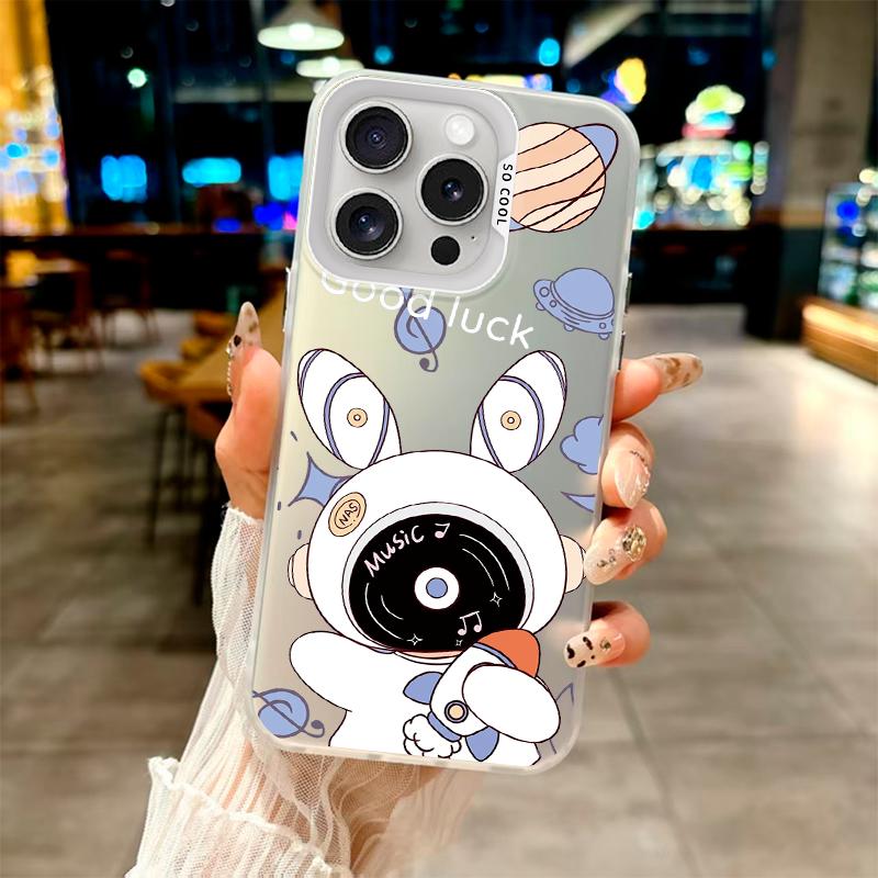 Astronaut Bunny · Interstellar Luck Style" Fashion Case for Xiaomi Redmi Series.Redmi 9,9A,9C,10C,Note 8,Note 9S,Poco C31,Note 9 Pro...