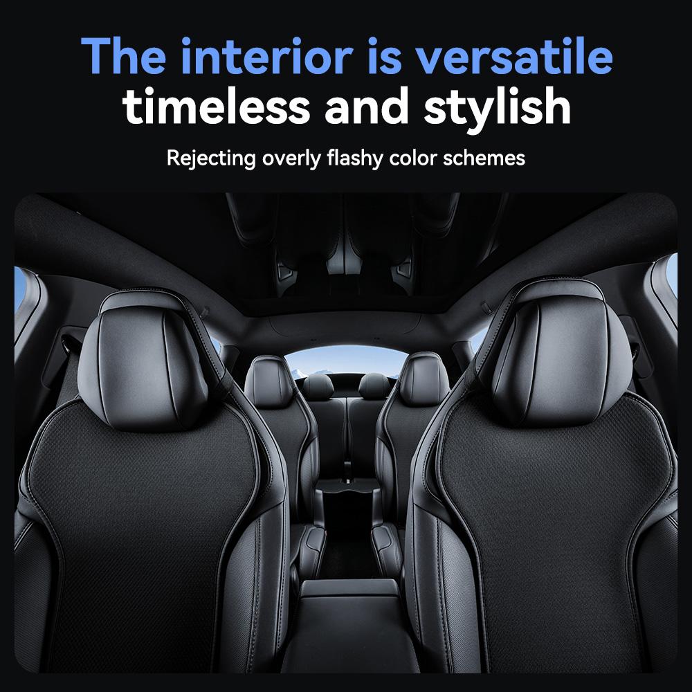 YZ Car Seat Mats Breathable All Season Back Seat Pad Protector Covers Ice Silk Cushion For Tesla Model Y YL 3 Juniper 2026