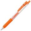 Zebra Sarasa Clip Gel Ballpoint Red Pen, 0.5mm, Orange, 10-Piece Set, B-JJ15-ROR