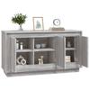 Vidaxl Cabinet, Sonoma Grey Oak, 102X35X55 Cm, Wood-Based Material