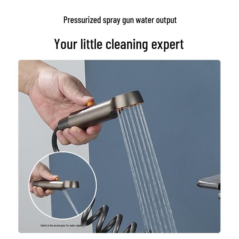 Wall-Mounted Hot & Cold Mixer Faucet
