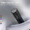 2026 Hot For VW VOLKSWAGEN 4Pcs/Set Car Tyre Valve Dust Caps Aluminum Tire Wheel Valve Stem Air Caps Covers For Volkswagen GOLF 